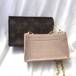 Authentic Vintage Louis Vuitton Mini Pouch Crossbody Conversion Kit